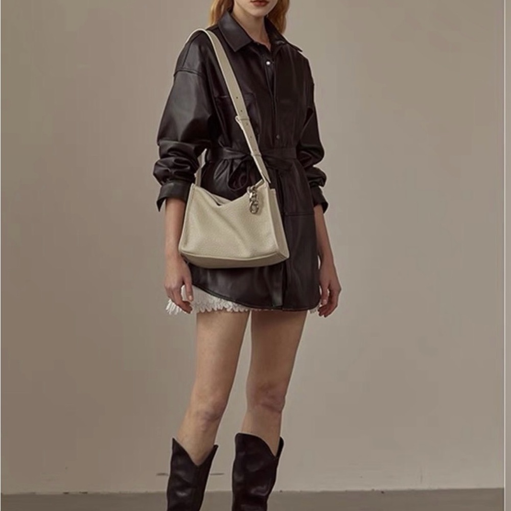 Faux Leather Look Handbag